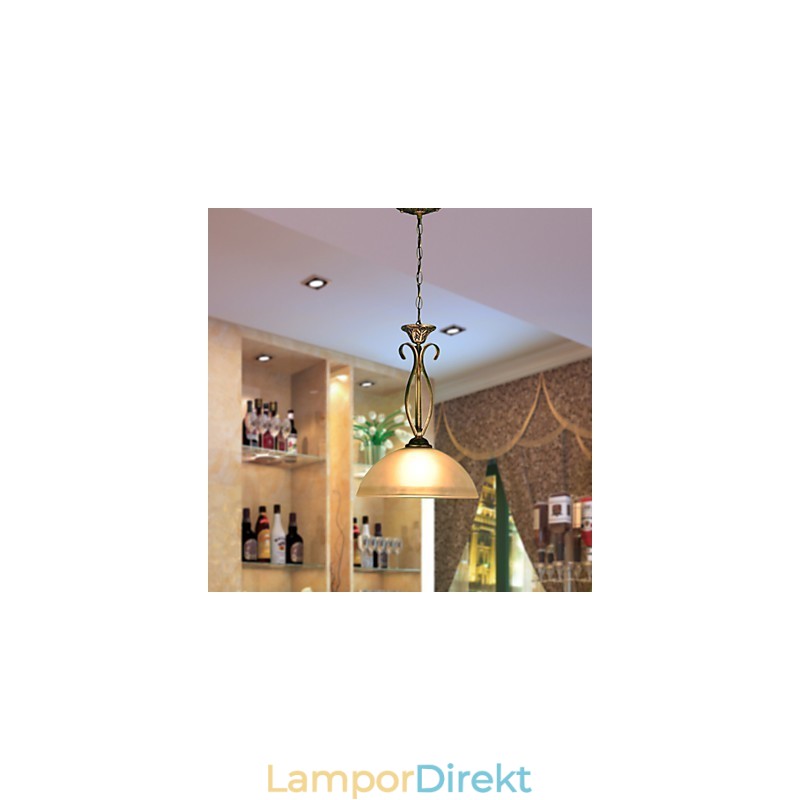 Northern Rural Bordslampa Är Modern Och Kontrakterade Idéer Single Head Droplight Glaslampa