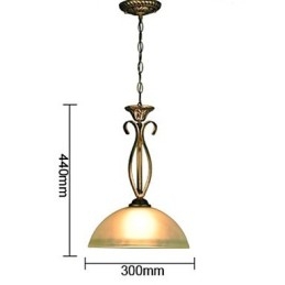 Northern Rural Bordslampa Är Modern Och Kontrakterade Idéer Single Head Droplight Glaslampa