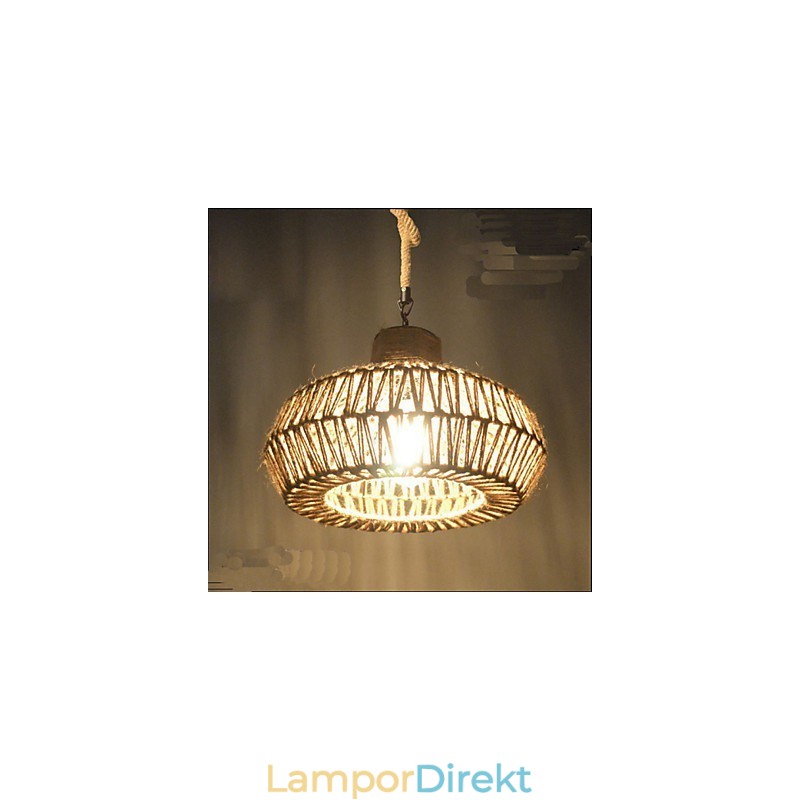Vintage Hhandgjorda Konstverk Creative Chandelier Lamp.
