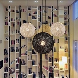Creativeamerican Country Creative Cany Art Color Droplight Och Sfärisk Form Lampa Light