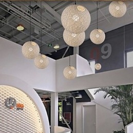 Creativeamerican Country Creative Cany Art Color Droplight Och Sfärisk Form Lampa Light