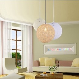 Creativeamerican Country Creative Cany Art Color Droplight Och Sfärisk Form Lampa Light