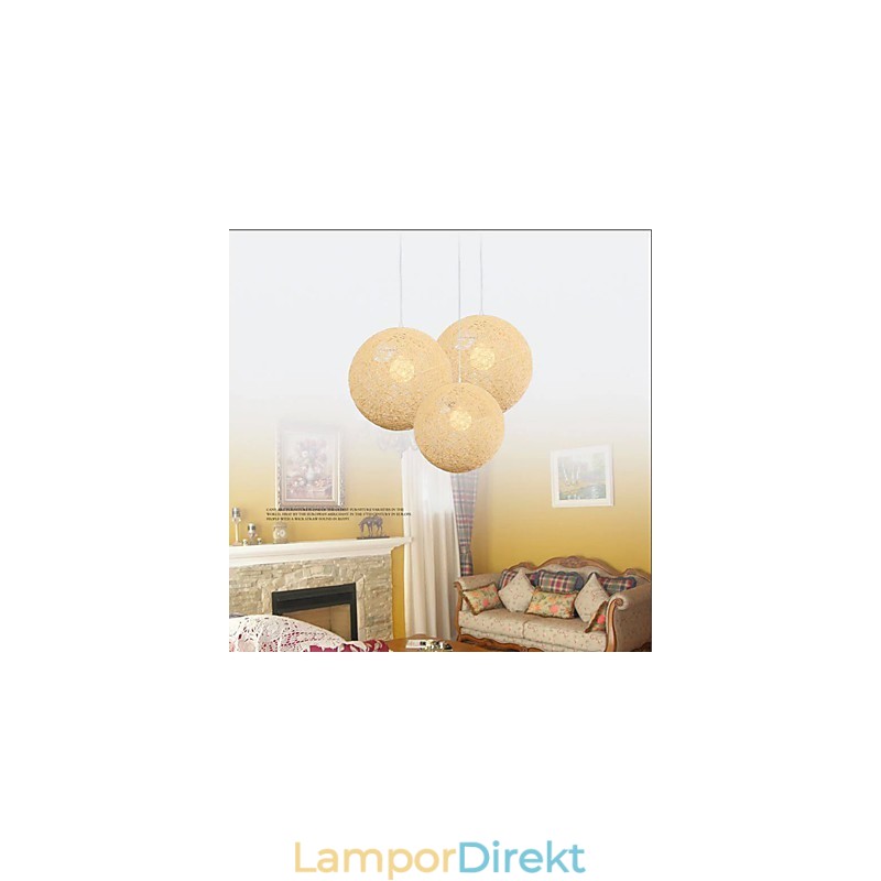 Creativeamerican Country Creative Cany Art Color Droplight Och Sfärisk Form Lampa Light