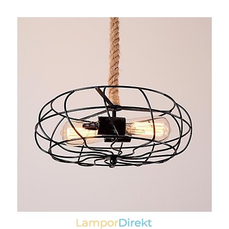 Vintage American Lron Rope Creative Industrial Fan Chandelier Vintage American Lron Rope Creative Industrial Fan Chandelier
