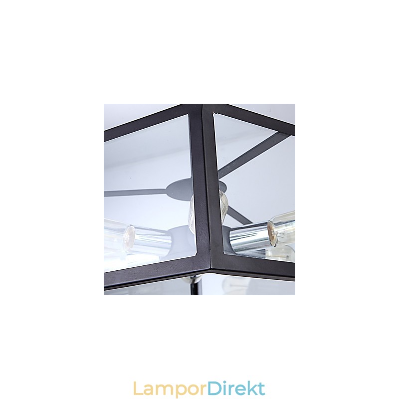 Glaskrona Modern Minimalistisk Medelhavskafé Nordiska Lampor Ljuskrona