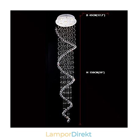 Kristall Taklampa Ljuskrona Belysning 5 Lampor Silver Canpoy Klar K9 Crystal Helix Taklampor Kristall Taklampa Ljuskrona Belysning 5 Lampor Silver Canpoy Klar K9 Crystal Helix Taklampor