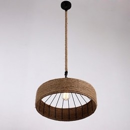 1 Light Rope Pendel Light Mini Style Modern Contemporary Country