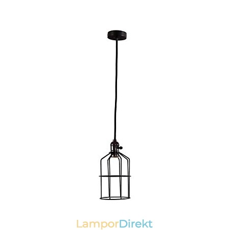 Retro Mini Style Målning Metall Pendelljus Garage