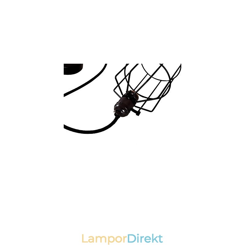 Retro Mini Style Målning Metall Pendelljus Garage