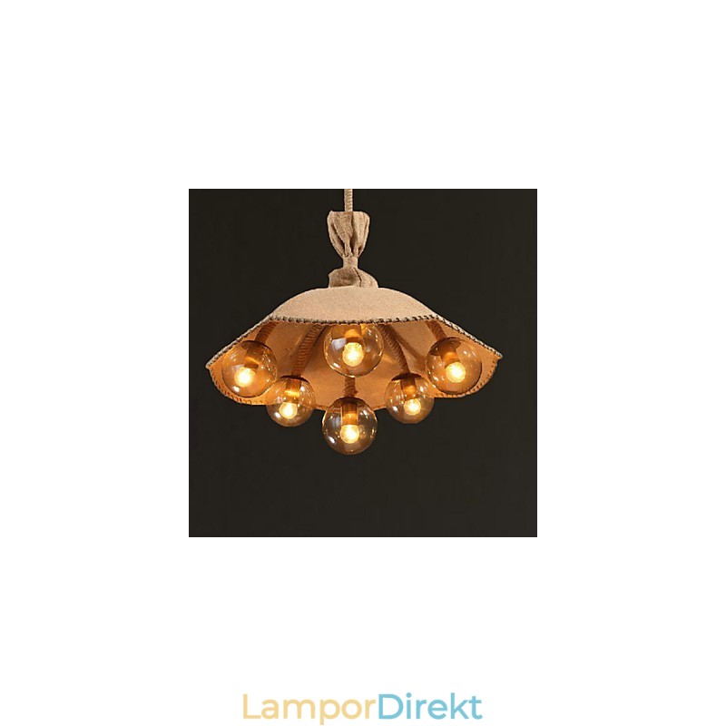 Landsmålning Metall Ljuskrona Pendel Lightbedroom