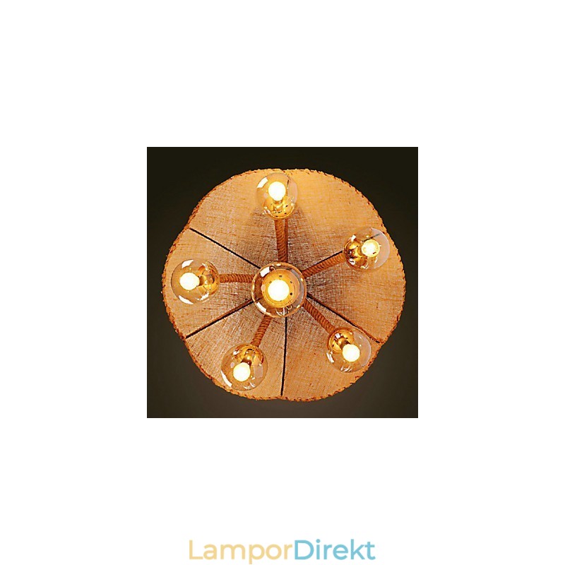 Landsmålning Metall Ljuskrona Pendel Lightbedroom