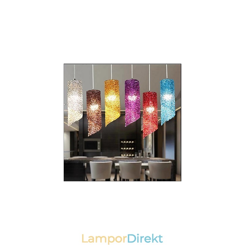 Enkelt Huvud Cylindrisk Rund Lång Aluminiumcylinder Creative-Lampor