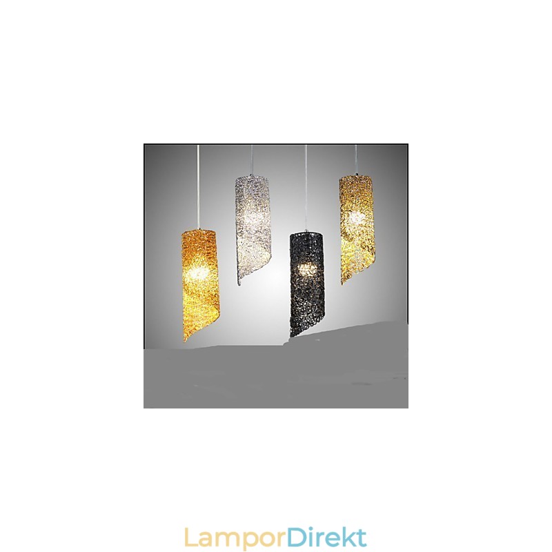 Enkelt Huvud Cylindrisk Rund Lång Aluminiumcylinder Creative-Lampor