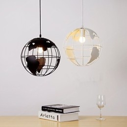 Modern Contemporary Country Globe Pendellampa