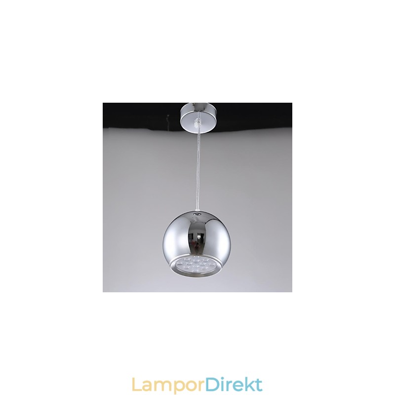 Modern Och Modern Globe Galvaniserad Metall Taklampa