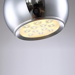Modern Och Modern Globe Galvaniserad Metall Taklampa