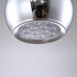 Modern Och Modern Globe Galvaniserad Metall Taklampa