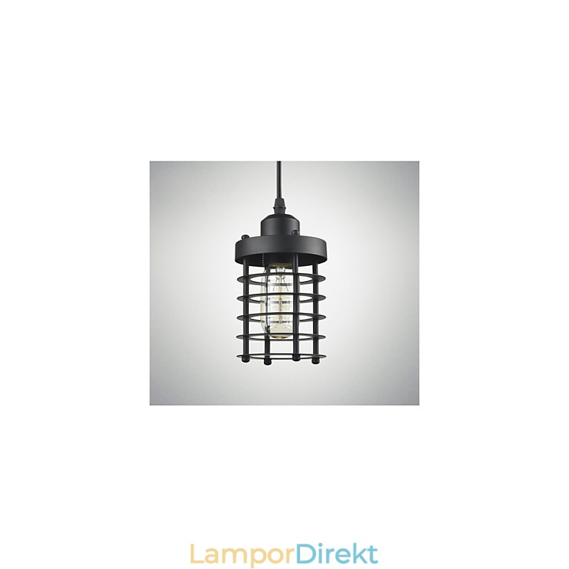 Retro Taklampa Industrial Iron Vintage Ljuskrona Shop Pendel Light