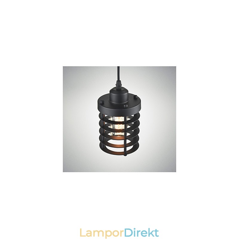 Retro Taklampa Industrial Iron Vintage Ljuskrona Shop Pendel Light
