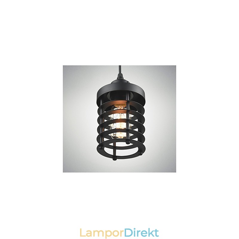 Retro Taklampa Industrial Iron Vintage Ljuskrona Shop Pendel Light