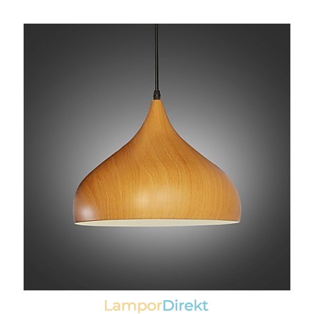 Retro Pendellampa Träkorn Metall Cafe Pendellampor Retro Pendellampa Träkorn Metall Cafe Pendellampor