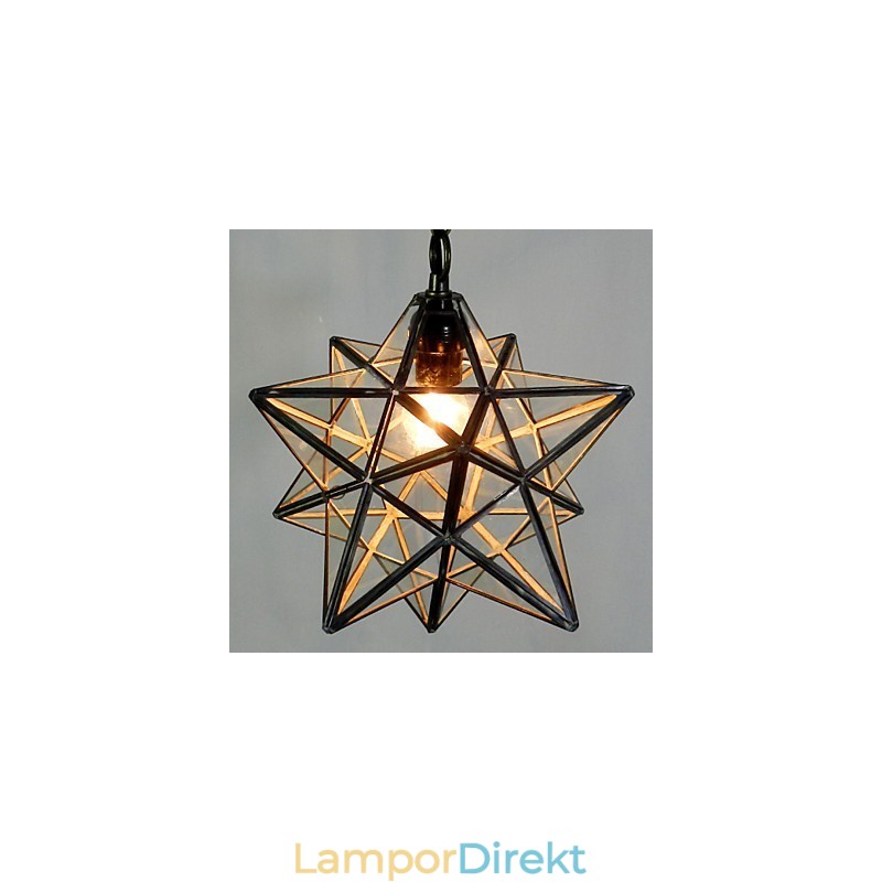 Pentagon Star Light Kontrakterad Och Modern Ljuskronalampa