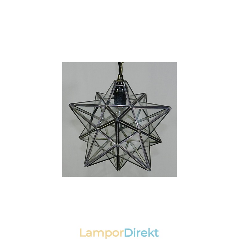 Pentagon Star Light Kontrakterad Och Modern Ljuskronalampa