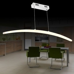 Pendellampa Modern Modern Elektropläterad Metallakryl