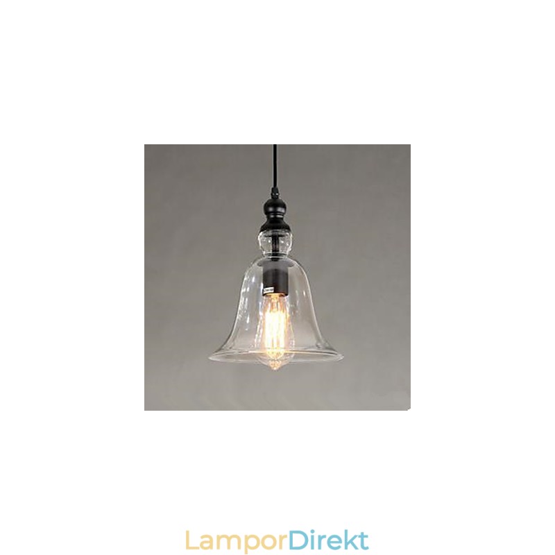 European Contracted Loft Glass Chandelier Bell
