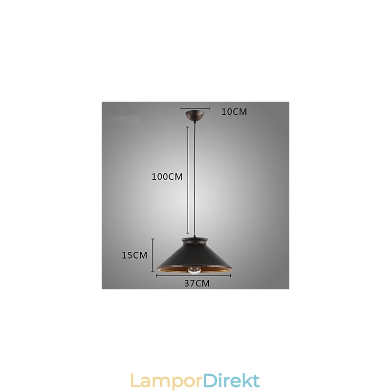 Retro Designers Pendellampa I Metall