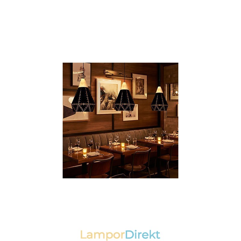 Retro Klassiska Metall Taklampor Enkla Hänglampor Cafe Hänglampa