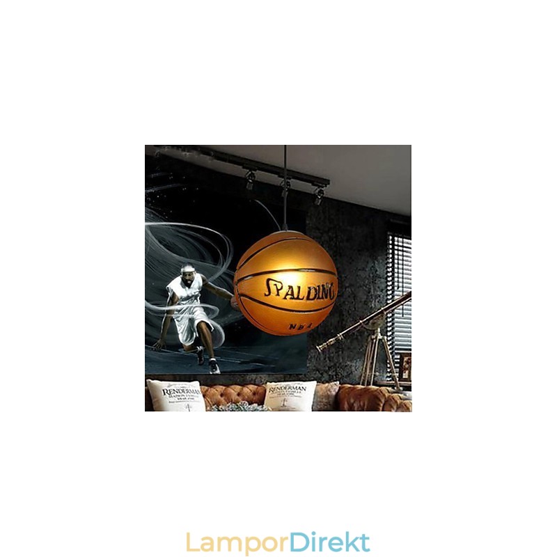 Glashänge Cafe Retro Basketballhänge