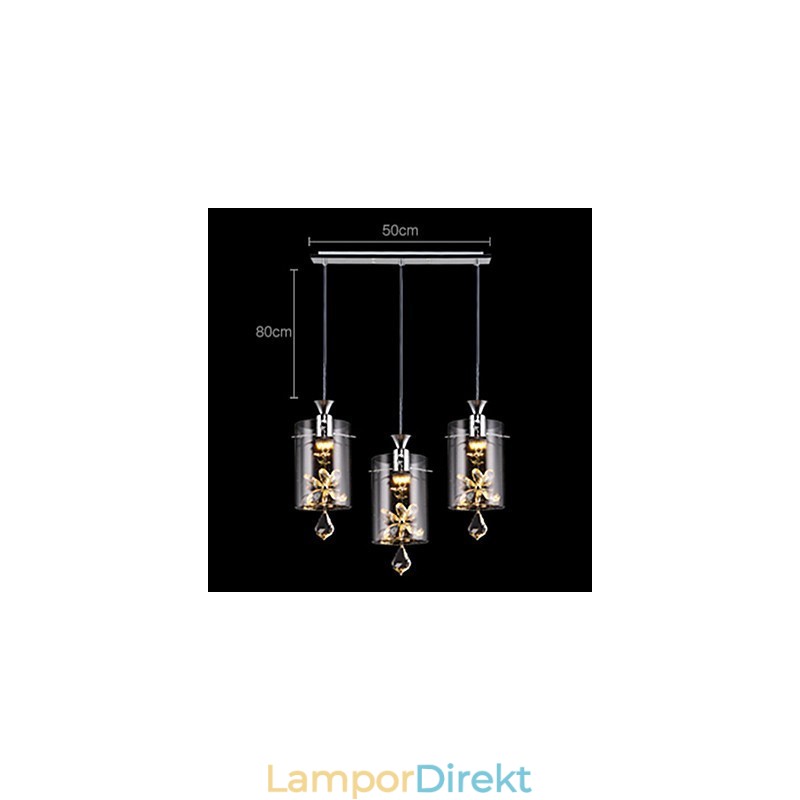Modern Contemporary Crystal Others Glass Pendel Light