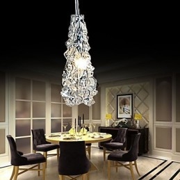 Tradition Classic Transparent Glas 1 Ljus Ljuskrona