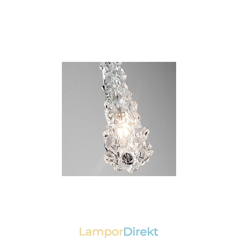 Tradition Classic Transparent Glas 1 Ljus Ljuskrona