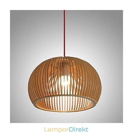 Designstil Cirkulär Funktion L Taklampa 1 Ljus Trä Designstil Cirkulär Funktion L Taklampa 1 Ljus Trä