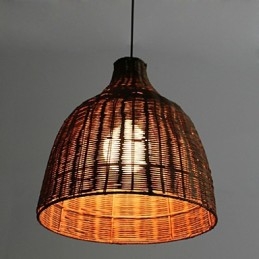 Lantlig Stil Cany Art Kreativa Handgjorda Av Käppen Utgör Droplight-Lampa