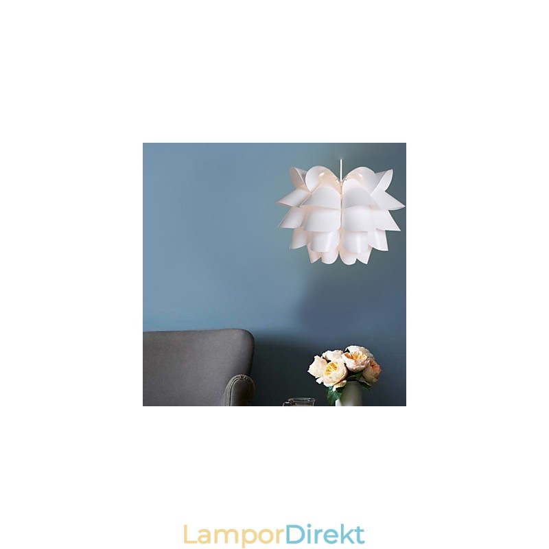 Samtida Och Contracted The Nordic Idea White Lotus Droplight Lampa