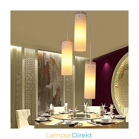 Cylindriskt Glas Rakt Enkelhuvud Trumma Enkel Droplight Lampbelysning Cylindriskt Glas Rakt Enkelhuvud Trumma Enkel Droplight Lampbelysning