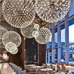 Modern Ljuskrona Creative Rund Droplight Lamp Light