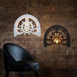 Retro Klassiska Metall Taklampor Enkla Hänglampor Cafe Hänglampa