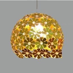 Modern Färg Plum Flower Ball Single Head Crystal Droplight