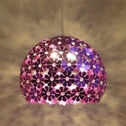 Modern Färg Plum Flower Ball Single Head Crystal Droplight