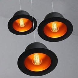Europeiska Den Brittiska Ceremoni Hatt Lantlig Stil Mode Creative Dome Lamp Light