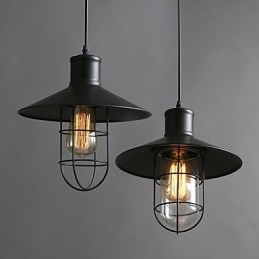 Enkelhuvud Fågelbur Ljuskrona Lampa