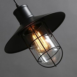 Enkelhuvud Fågelbur Ljuskrona Lampa