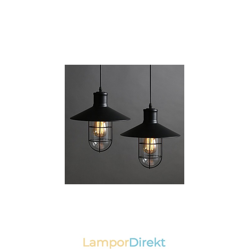 Enkelhuvud Fågelbur Ljuskrona Lampa