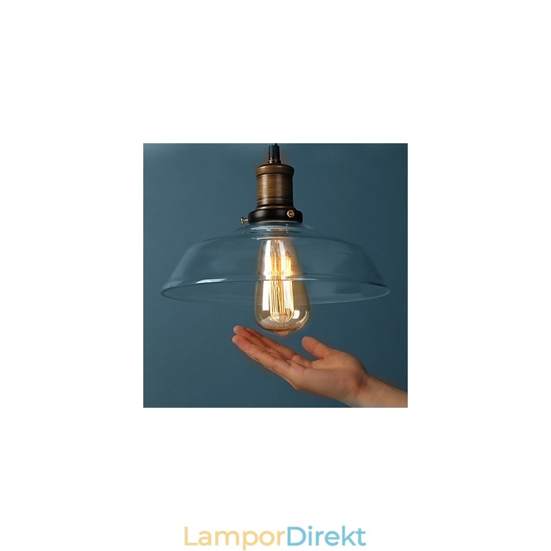 Modern Glass Pendel Light Simple Pendel Lamps Cafe Pendel Lampa