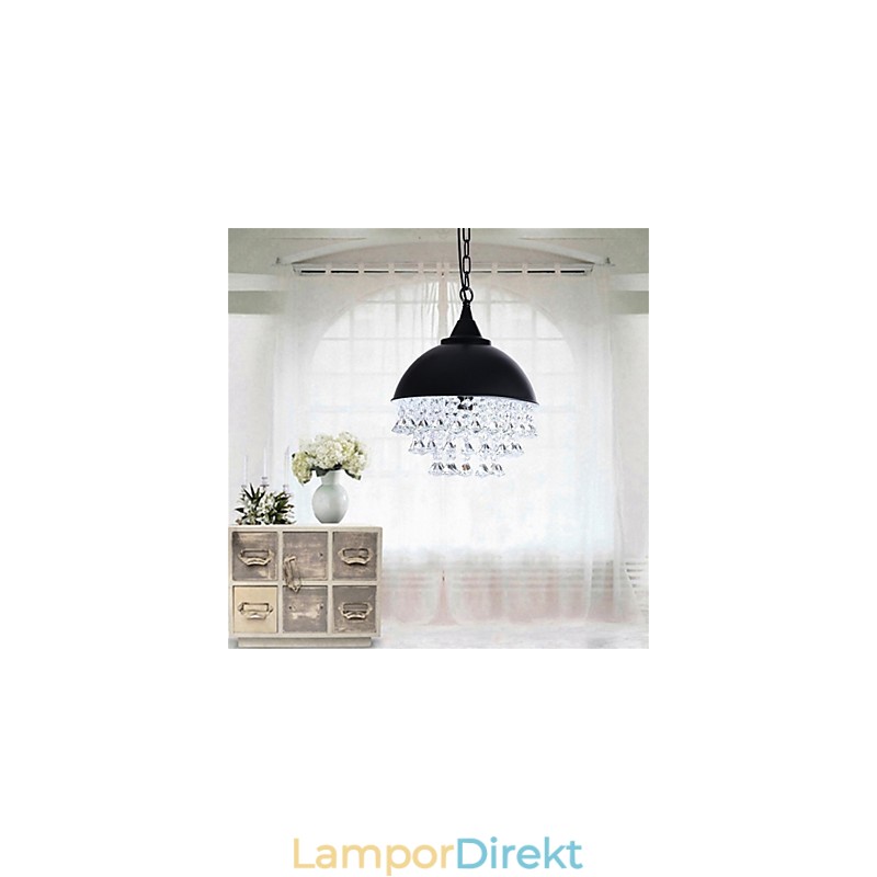 Amerikansk Retro Minimalistisk Äppelformad Ljuskrona I Järn