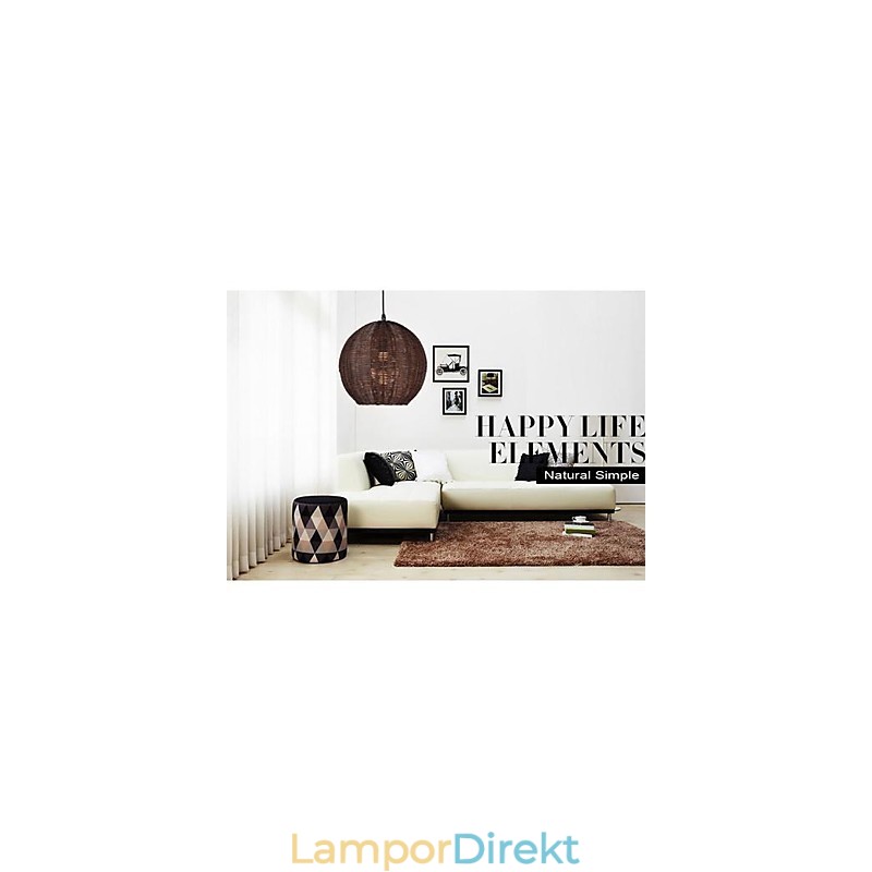 Modern Och Modern Lykta Country Globe Metall Taklampa